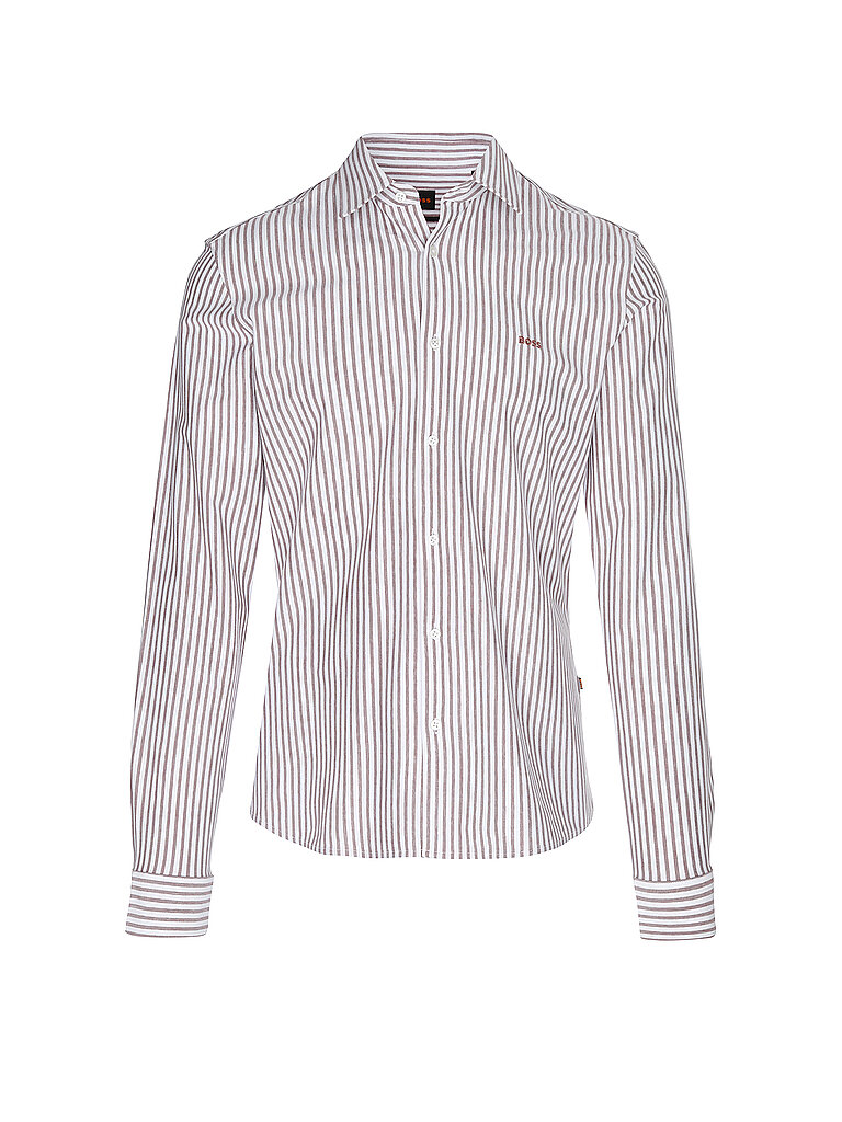 BOSS Hemd Slim Fit MYSOFT_2_M rot | XL