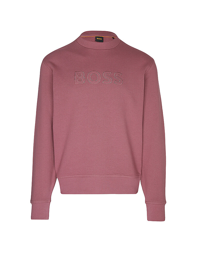 BOSS Sweater WE_LOGO rot | L