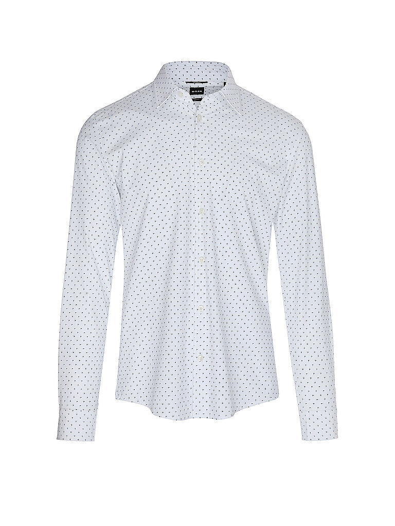 BOSS Hemd Slim Fit ROAN weiss | L