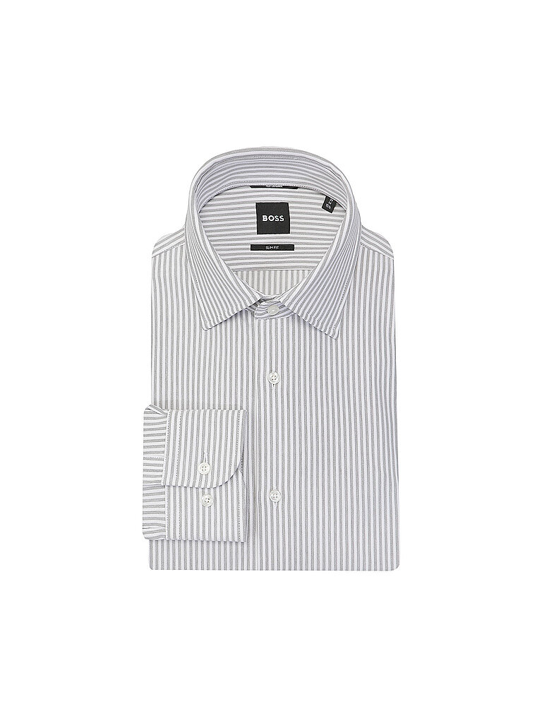 BOSS Hemd Slim Fit hellgrün | 39