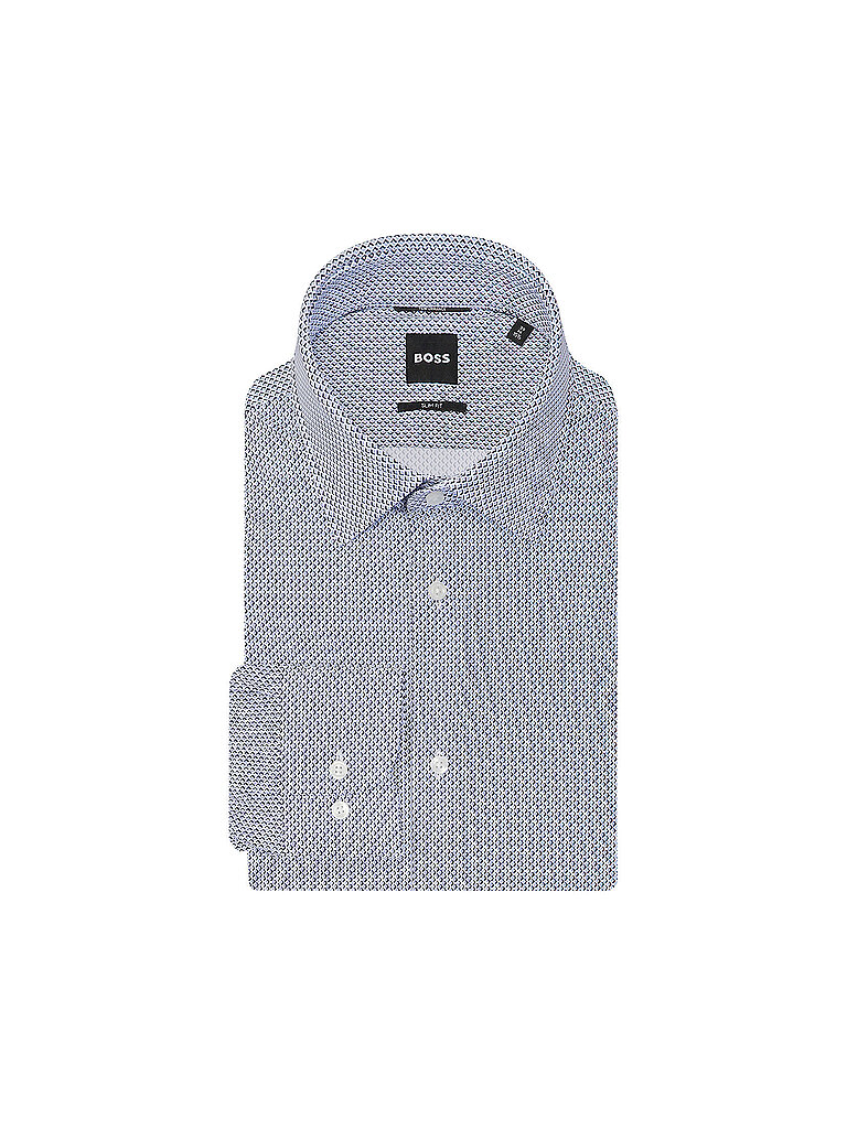 BOSS Hemd Slim Fit P-HANK blau | 38