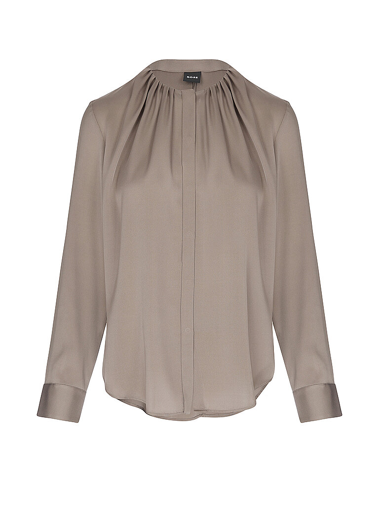 BOSS Seidenbluse BANORAH braun | 44