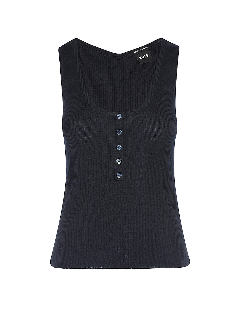 BOSS Top FAFFLESIA blau | XS