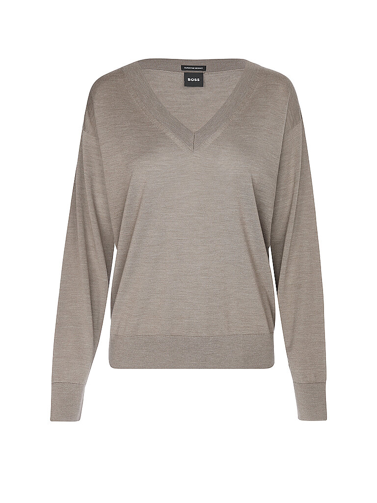 BOSS Pullover FREESLYN braun | M