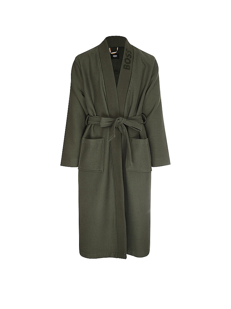 BOSS Morgenmantel - Kimono olive | L