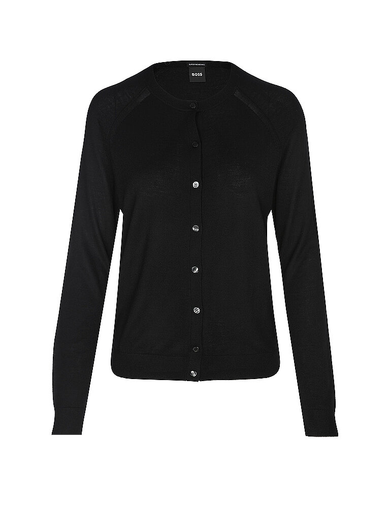 BOSS Strickjacke FONAMI schwarz | XS