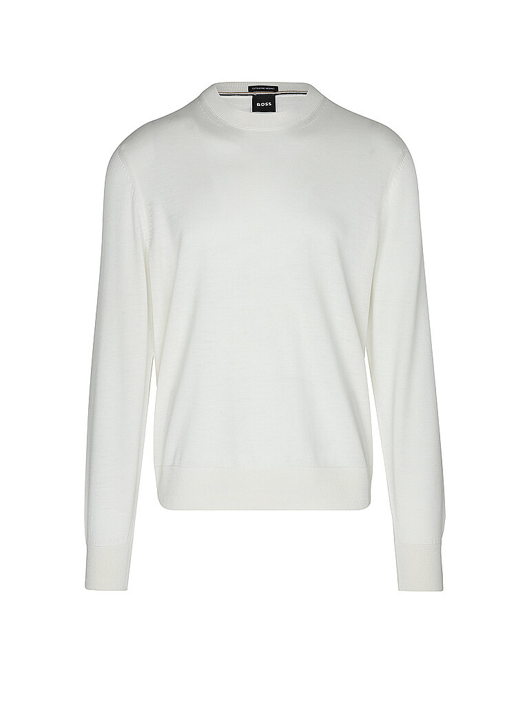 BOSS Pullover H-LENO weiss | XL