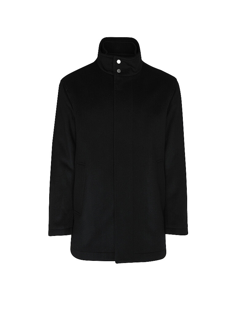 BOSS Wollmantel H-COXTAN-BIB schwarz | 50