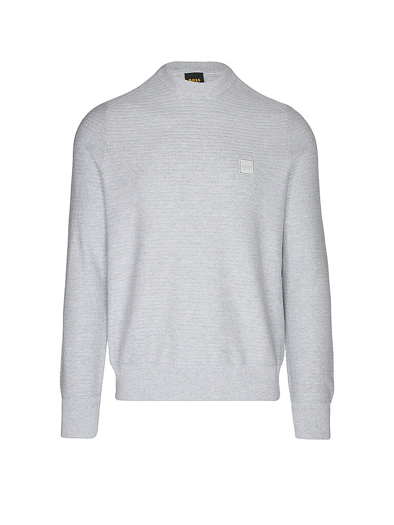 BOSS Pullover ANION_S hellgrau | L