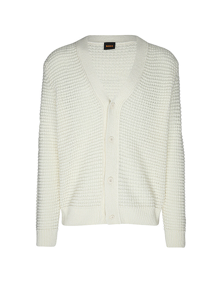 BOSS Cardigan KORSICO creme | XL