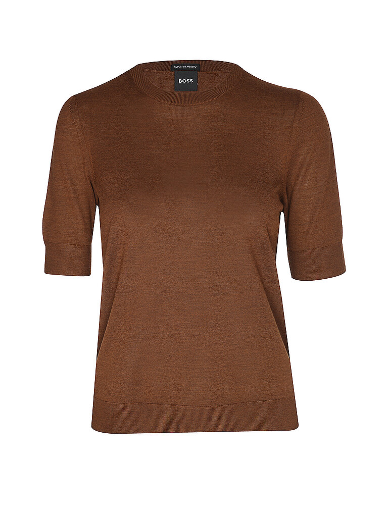 BOSS Pullover FARBELLA braun | S