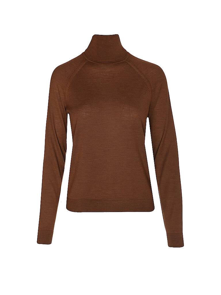 BOSS Rollkragenpullover FRIZANI braun | M