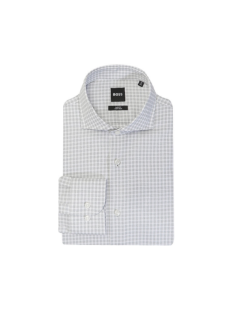 BOSS Hemd Slim Fit HANK dunkelgrün | 41