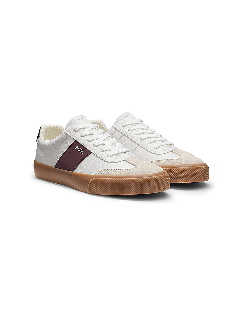 BOSS Sneaker AIDEN_TENN creme | 43
