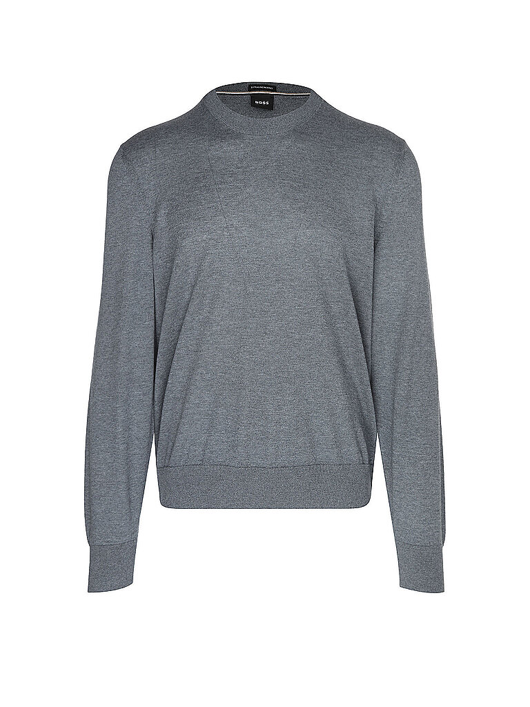 BOSS Pullover H-LENO grau | L