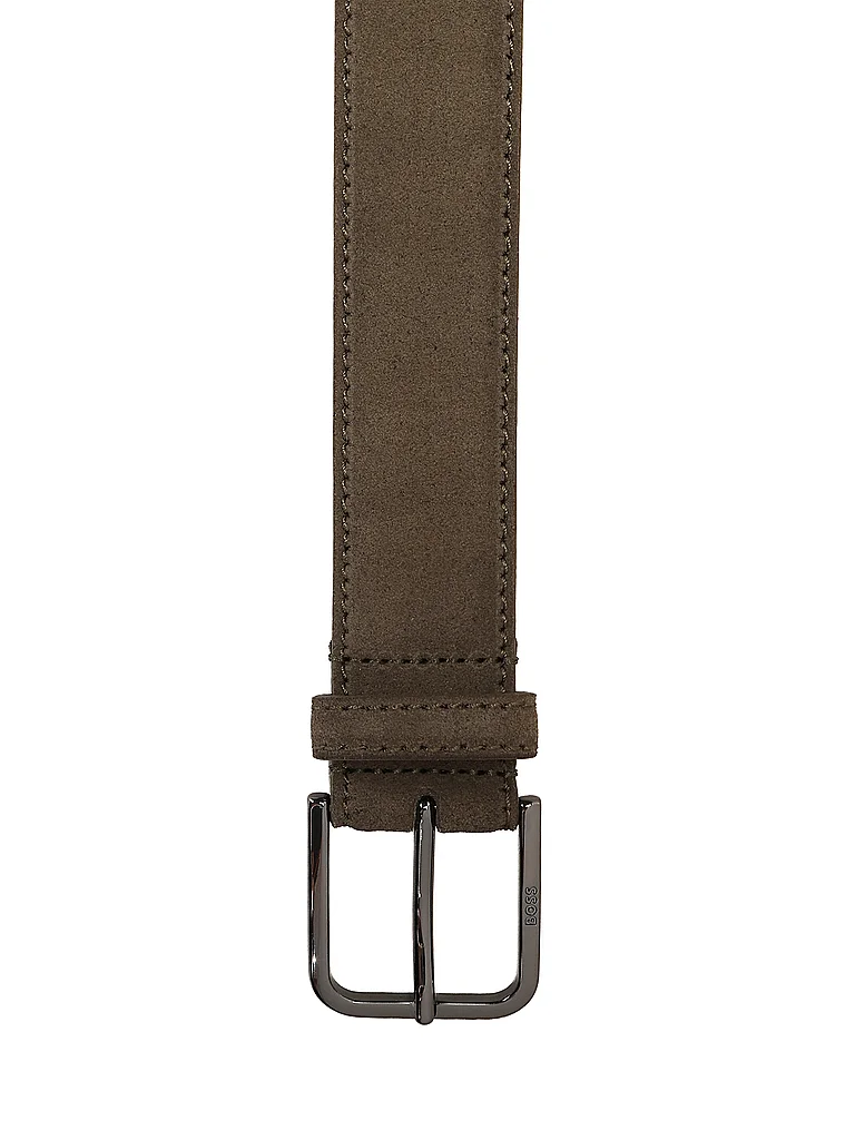 BOSS Ceinture en cuir MADISON-B1 vert | 105