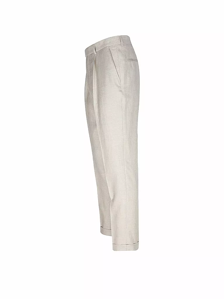 BOSS | Anzug Slim Fit L-HESTON | hellbraun