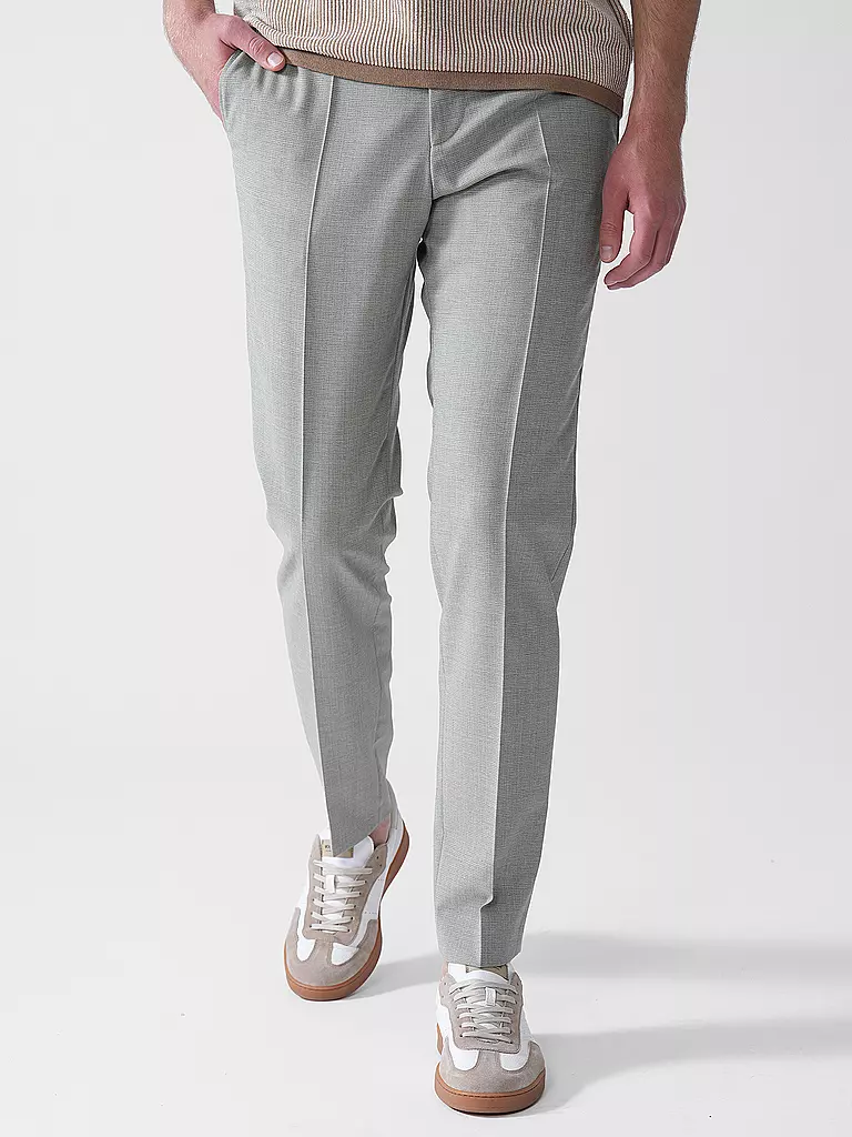 BOSS | Anzughose Slim Fit H-GENIUS  | hellgrün