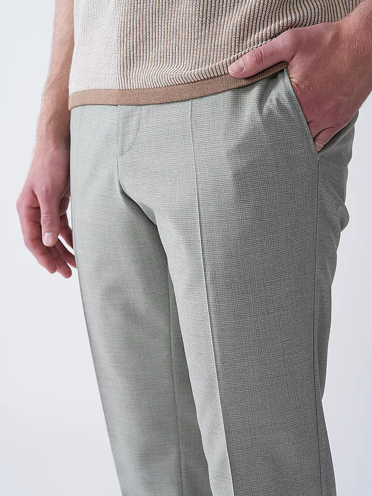 BOSS | Anzughose Slim Fit H-GENIUS  | hellgrün