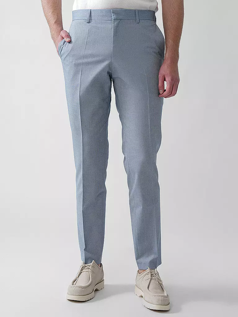 BOSS | Anzughose Slim Fit H-GENIUS | hellblau