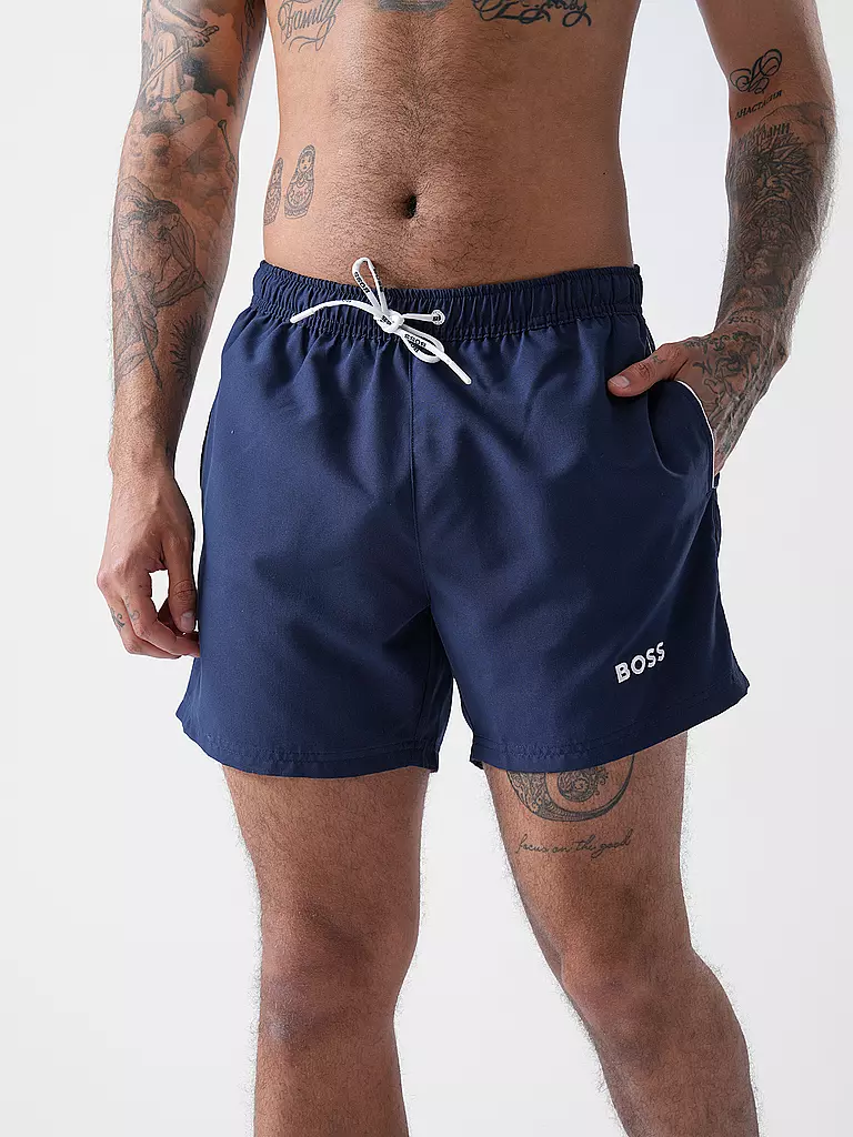 BOSS | Badeshorts  DOGFISH | olive