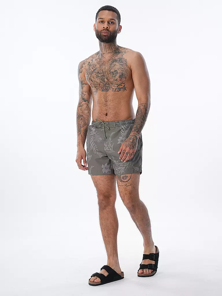 BOSS | Badeshorts REEV  | grau