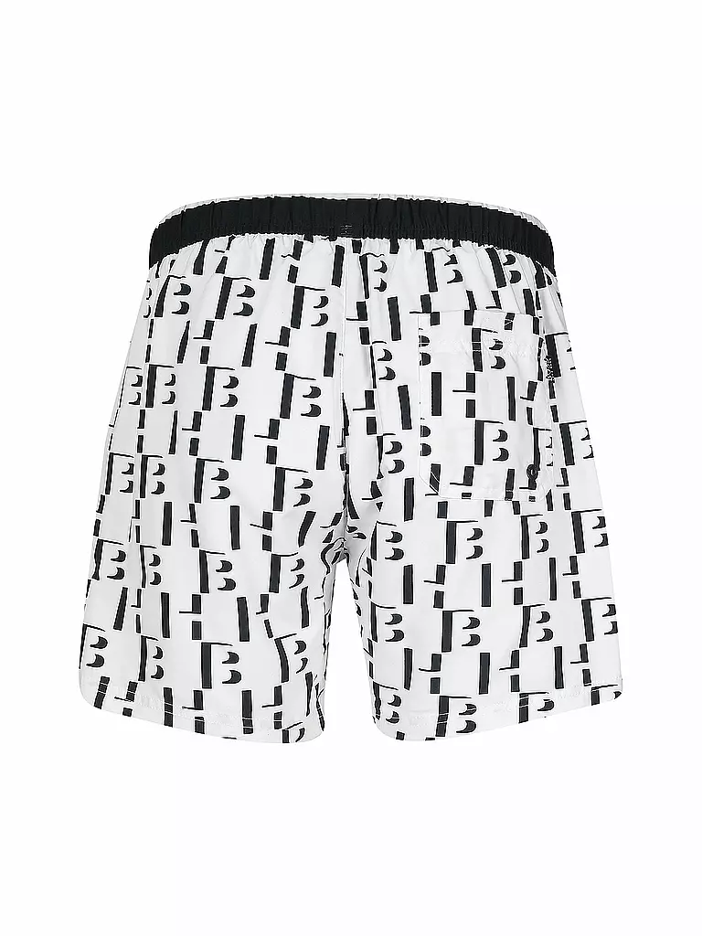 BOSS | Beachshorts Seahorse | weiß