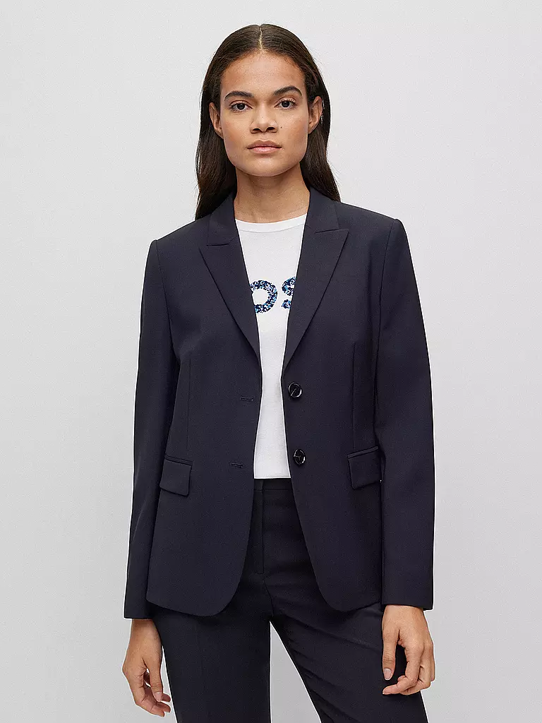 BOSS | Blazer Regular Fit JULEAH | dunkelblau