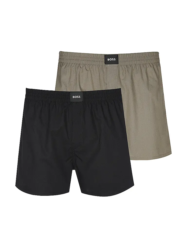 BOSS | Boxershorts 2er Pkg. open brown | Hellbraun