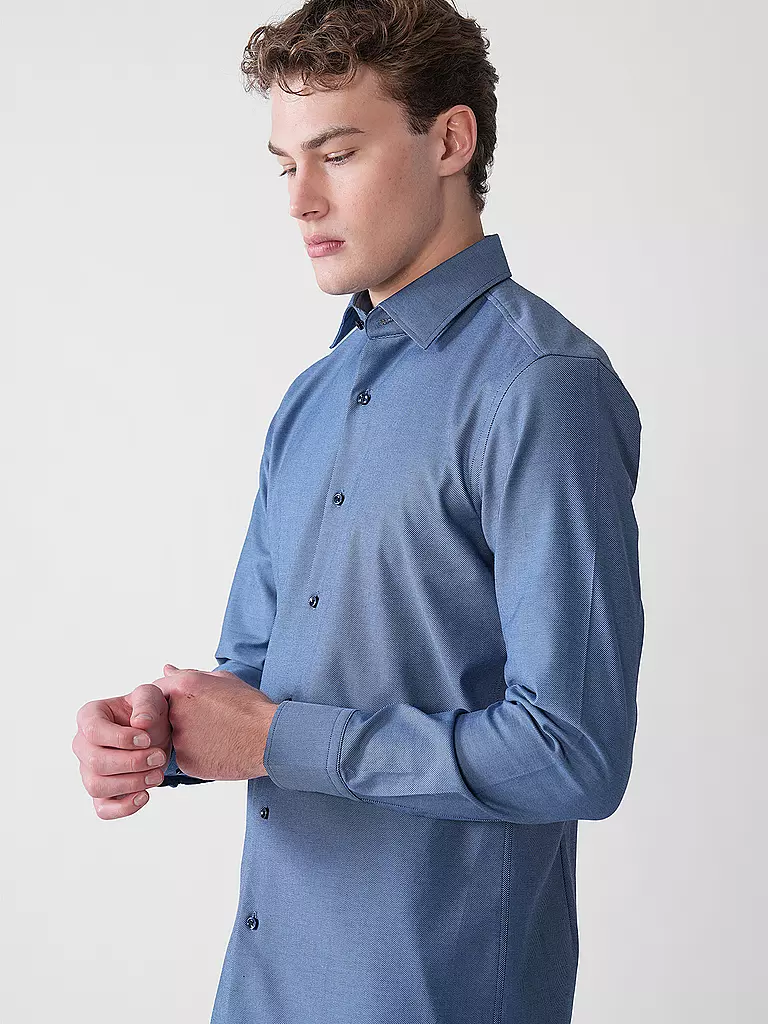 BOSS | Business Hemd Slim Fit HANK | blau