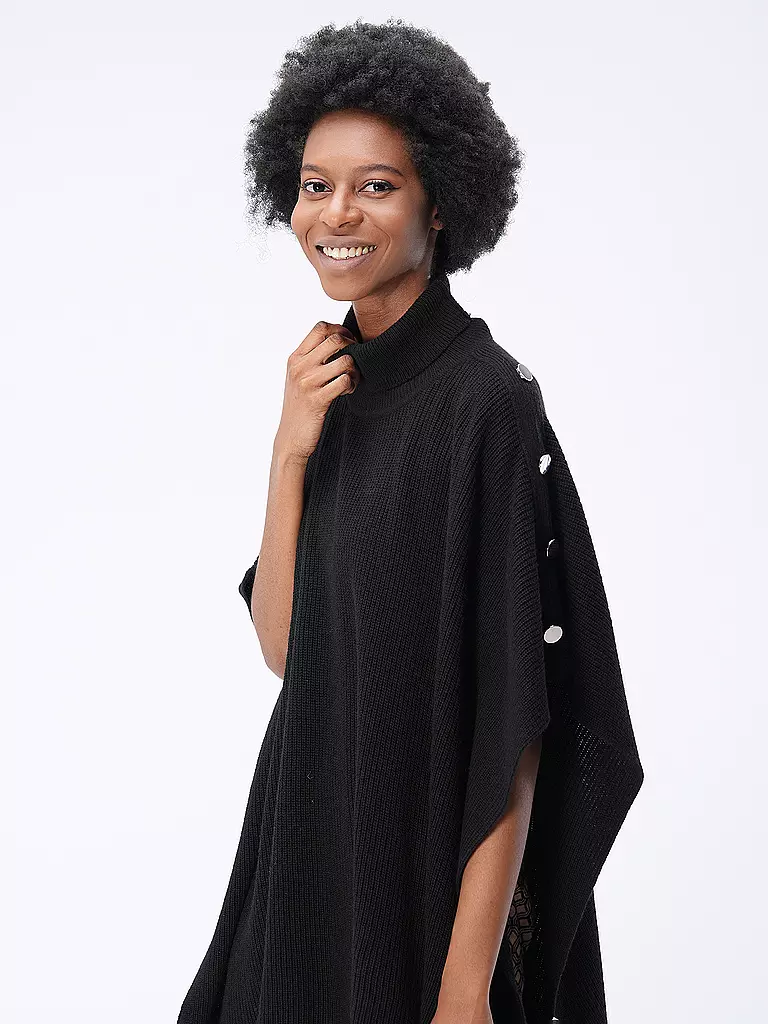 BOSS | Cape - Poncho LAVINIA | schwarz