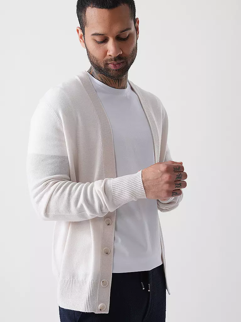 BOSS | Cardigan | creme