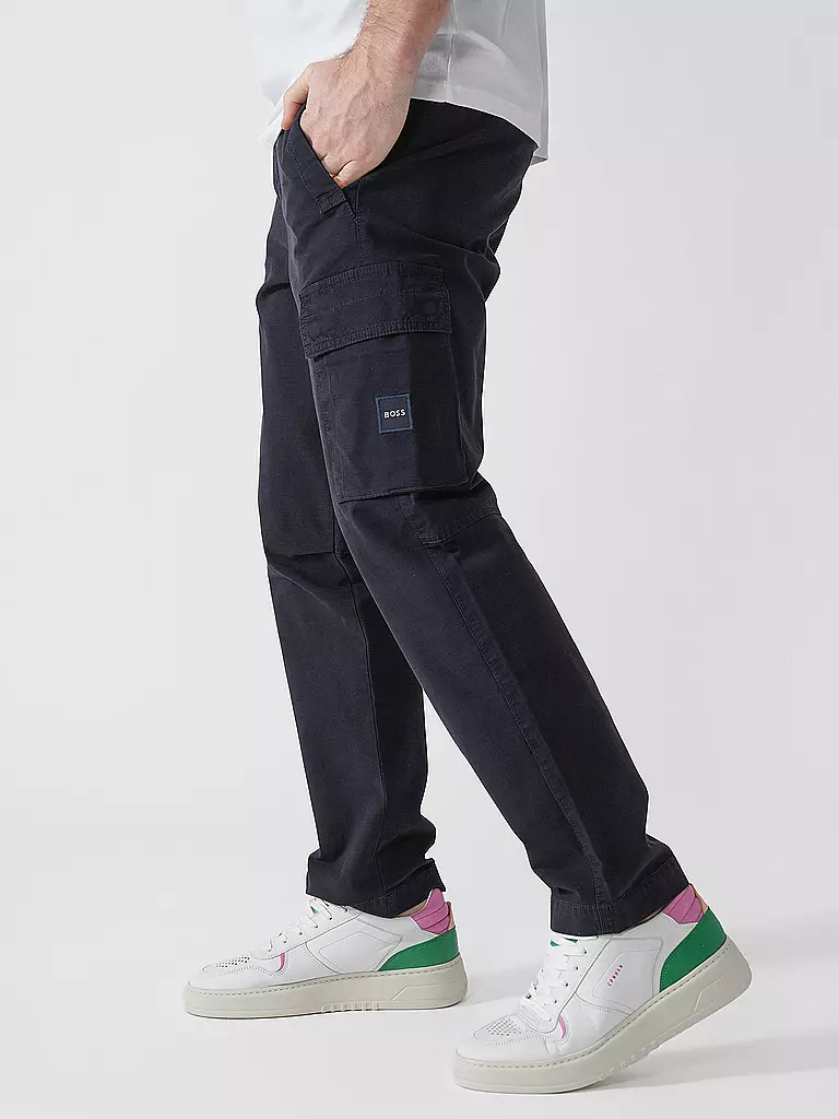 BOSS | Cargohose SISLA | blau