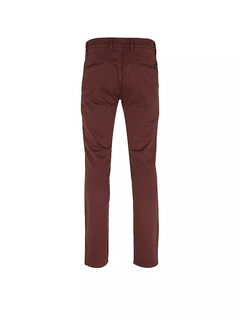 BOSS | Chino Slim Fit SCHINO D | dunkelrot