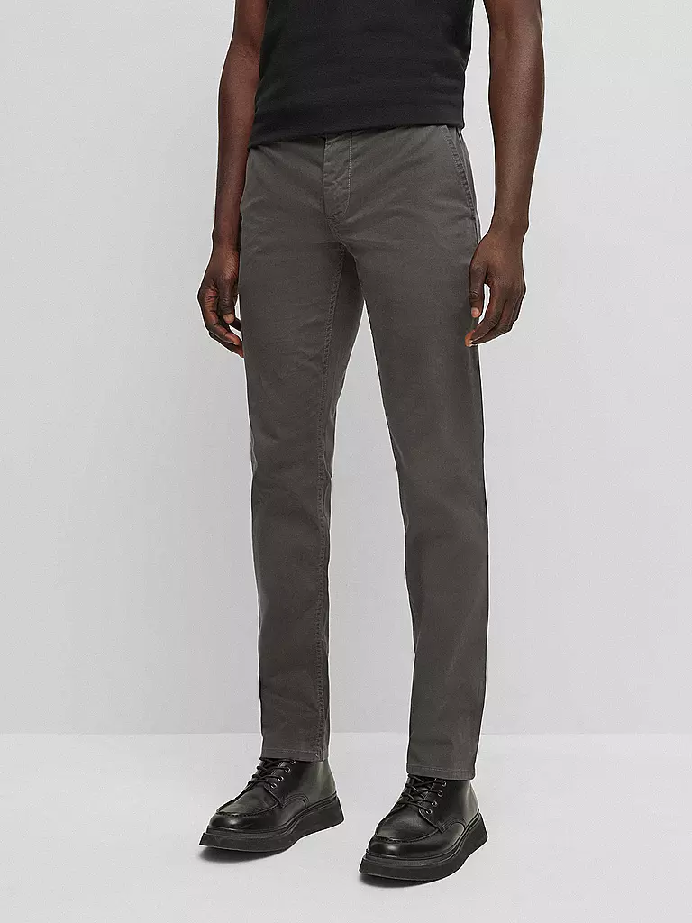 BOSS | Chino Slim Fit SCHINO | schwarz