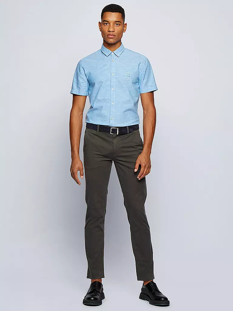 BOSS | Chino Slim Fit SCHINO | schwarz