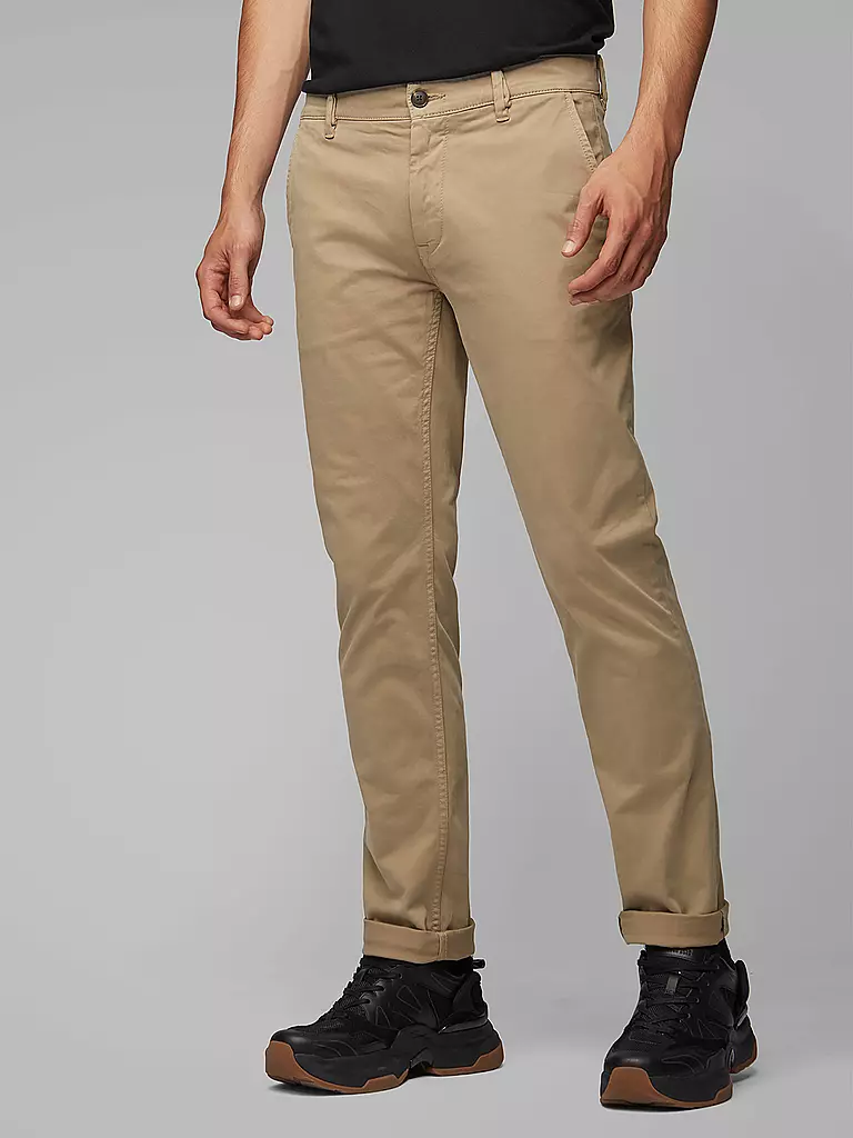BOSS | Chino Slim Fit SCHINO | schwarz
