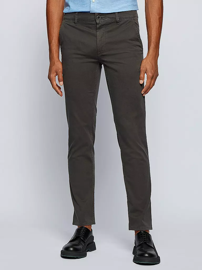 BOSS | Chino Slim Fit SCHINO | schwarz