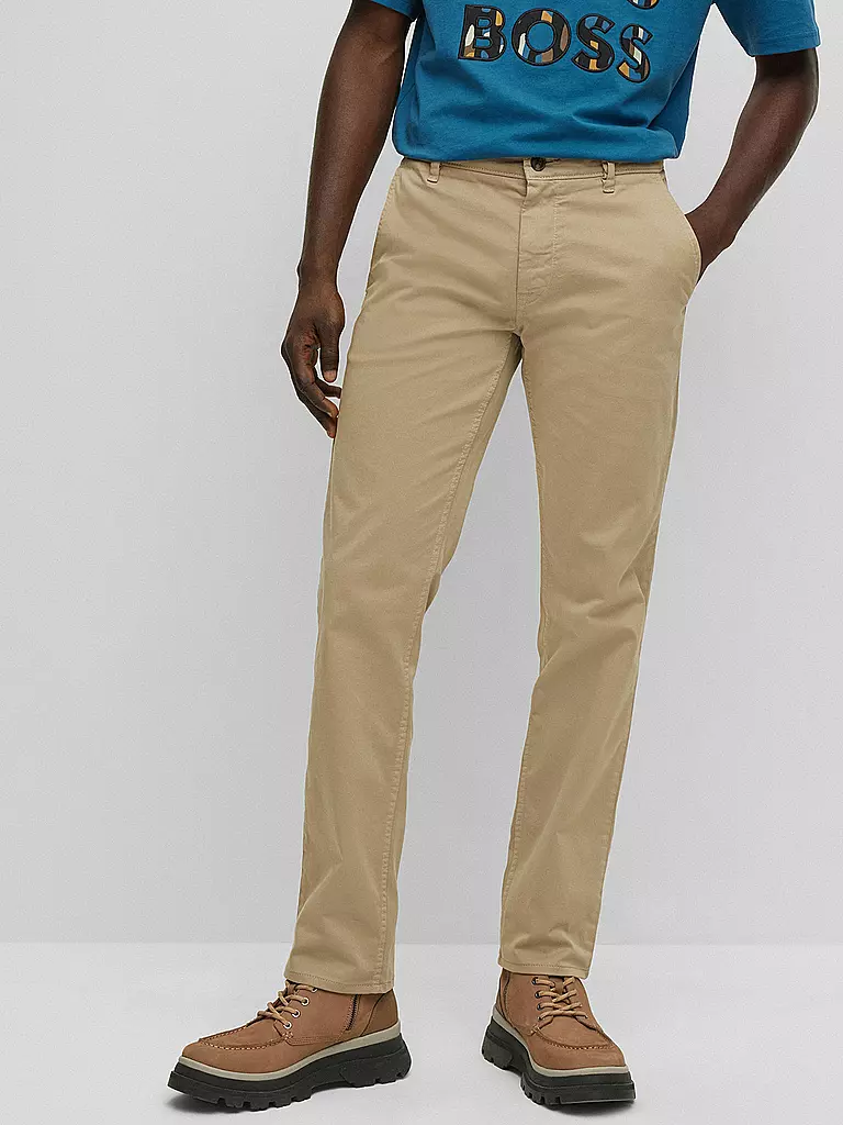 BOSS | Chino Slim Fit SCHINO | schwarz