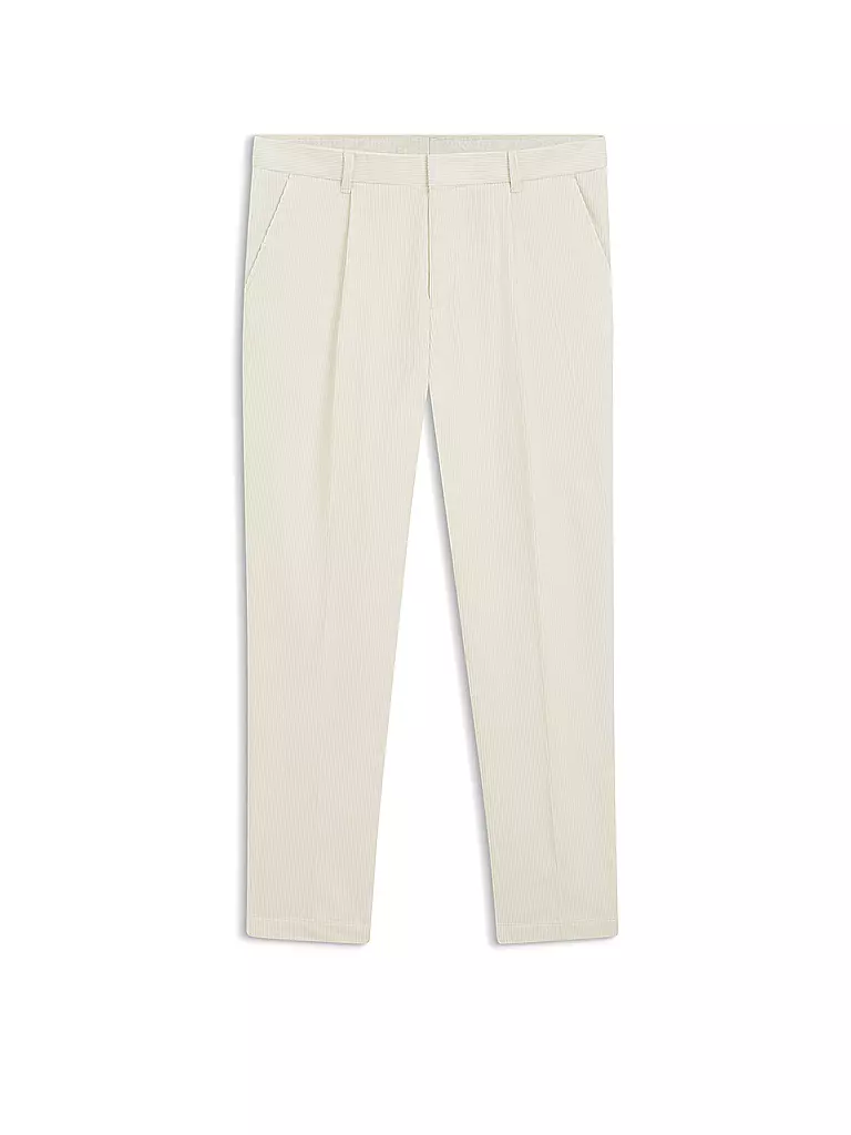 BOSS | Cordhose  | creme
