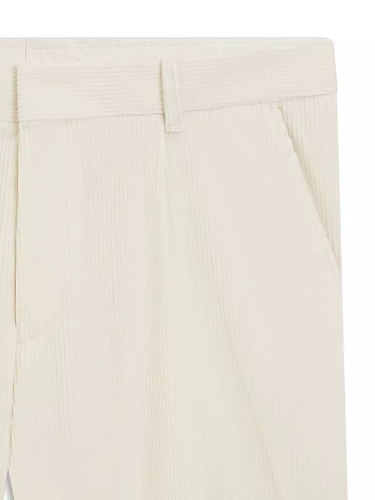 BOSS | Cordhose  | creme