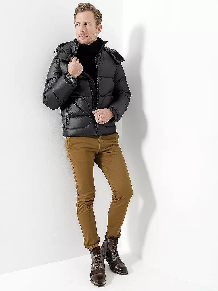 BOSS | Daunensteppjacke " Dolera " | schwarz