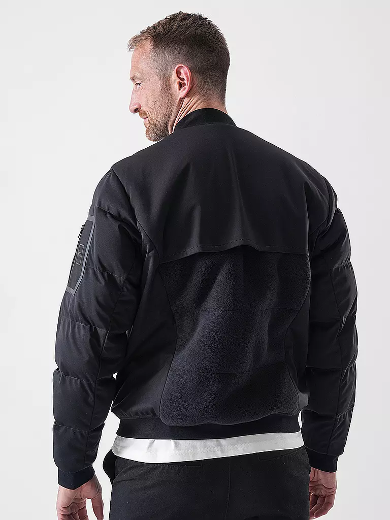 BOSS | Daunensteppjacke  | schwarz