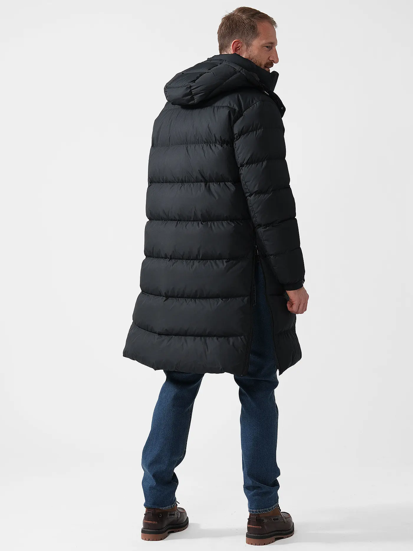 BOSS | Daunensteppjacke DONDEN | schwarz