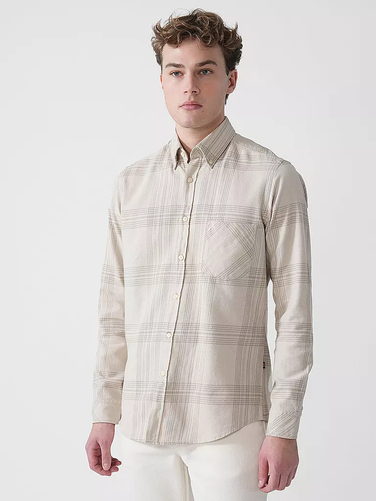 BOSS | Flanellhemd RICKERT_M  | beige