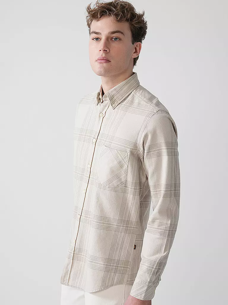 BOSS | Flanellhemd RICKERT_M  | beige