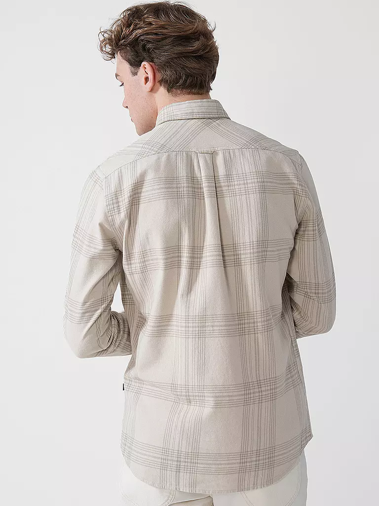 BOSS | Flanellhemd RICKERT_M  | beige