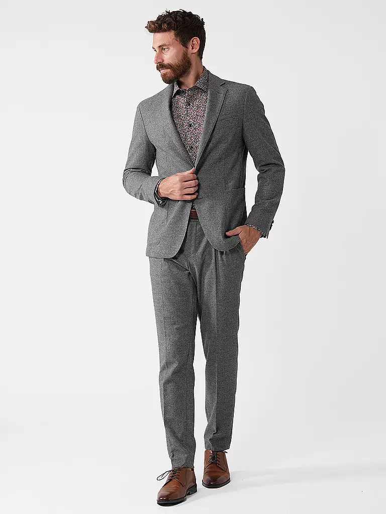 BOSS | Flanellsakko  | grau