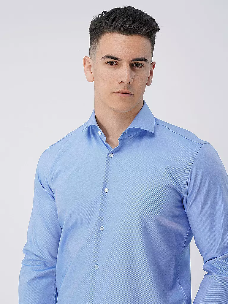 BOSS | Hemd Regular Fit   | blau