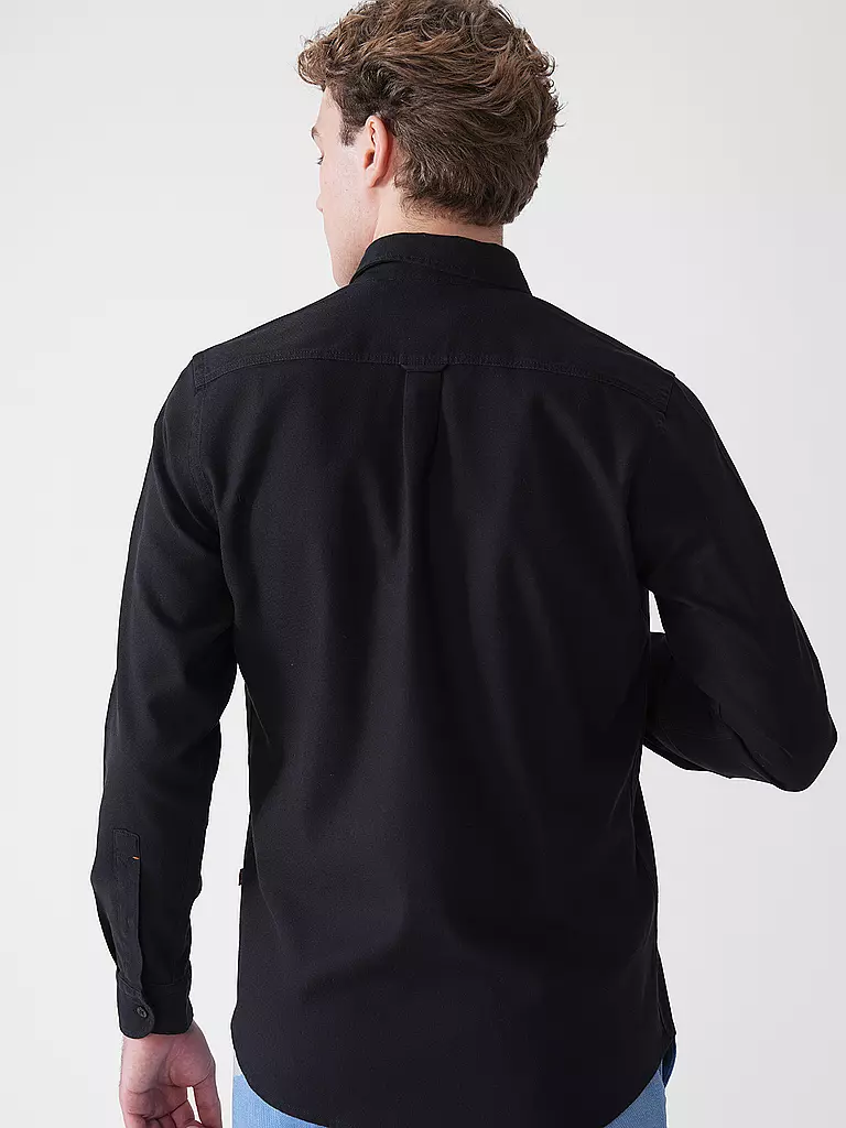 BOSS | Hemd Regular Fit  | schwarz